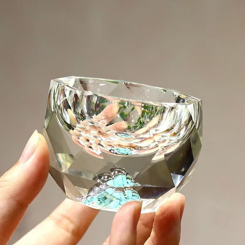 50ml Diamond Cutting Crystal Liquor Glasses Vodka Shot Glass Wine Glasses Whiskey Glass Spirits Sake Brandy Tea Cup