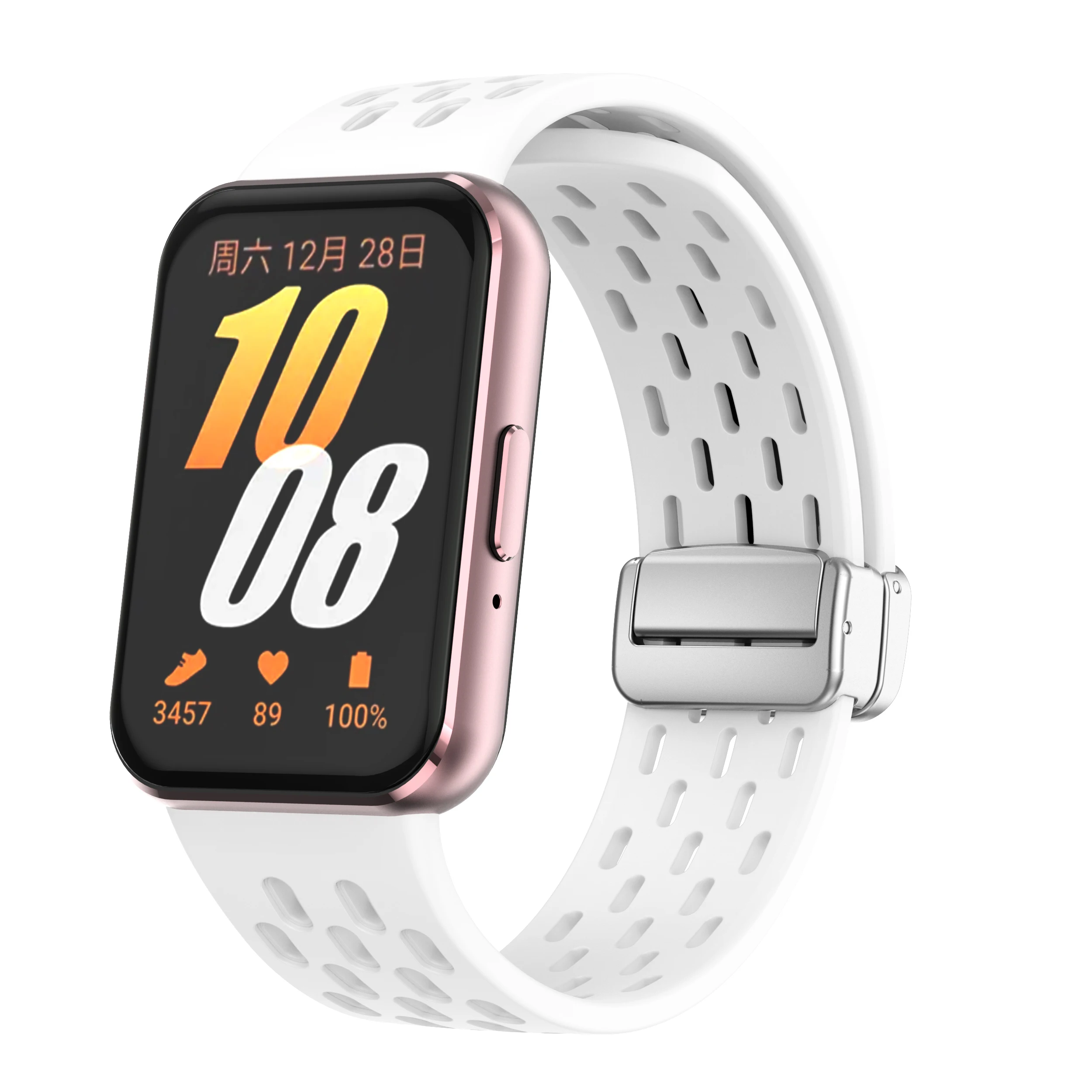 Magnetic Breathable Silicone Wristband