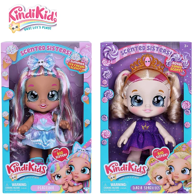 Original Kindi Kids 10Inch Playsets Doll Toys Scented Big Sister Candy Sweets Girls Children's Toys Sets For Girls Doll Surprise 2