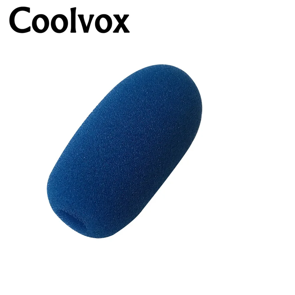 Microphone Cover 5pcs Wired Wireless Conference Microphone Windscreen Foam Sponge Cover