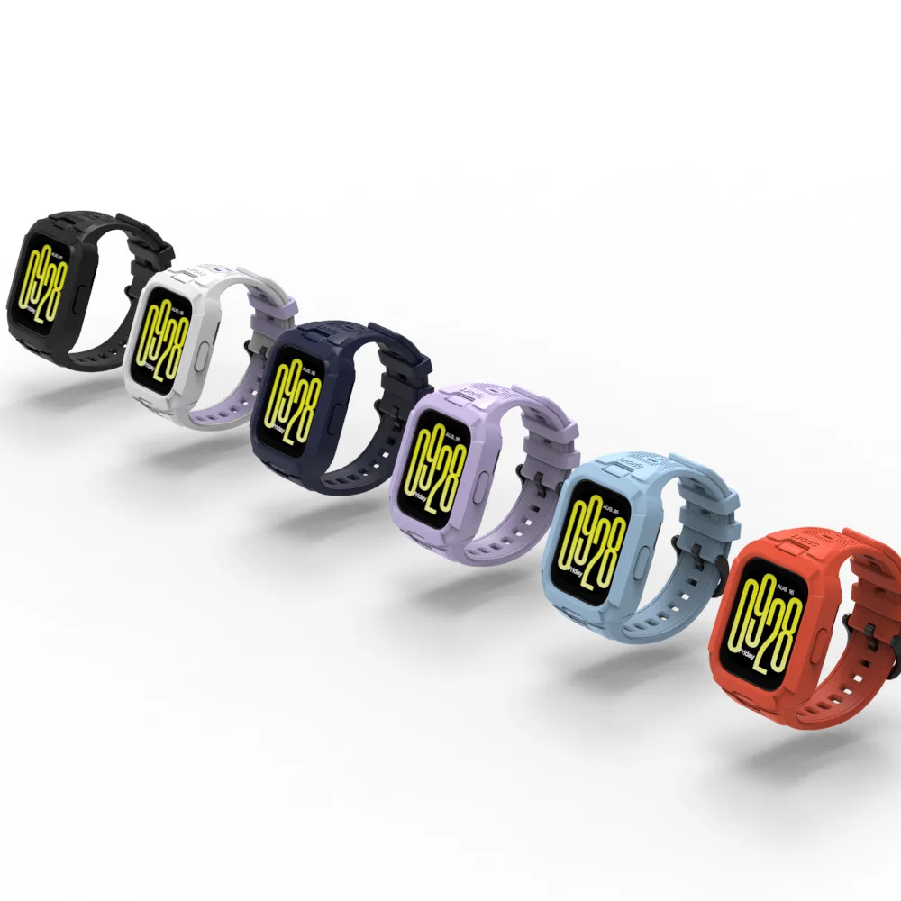 2-in-1 Strap and Case for Smartwatch Sports Wristband