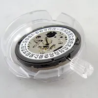 Mouvement automatique NH35A de haute précision, accessoires de montre MOD à remontage automatique, couronne 3H 21600Bph, roue de Date blanche, piratage des secondes 4