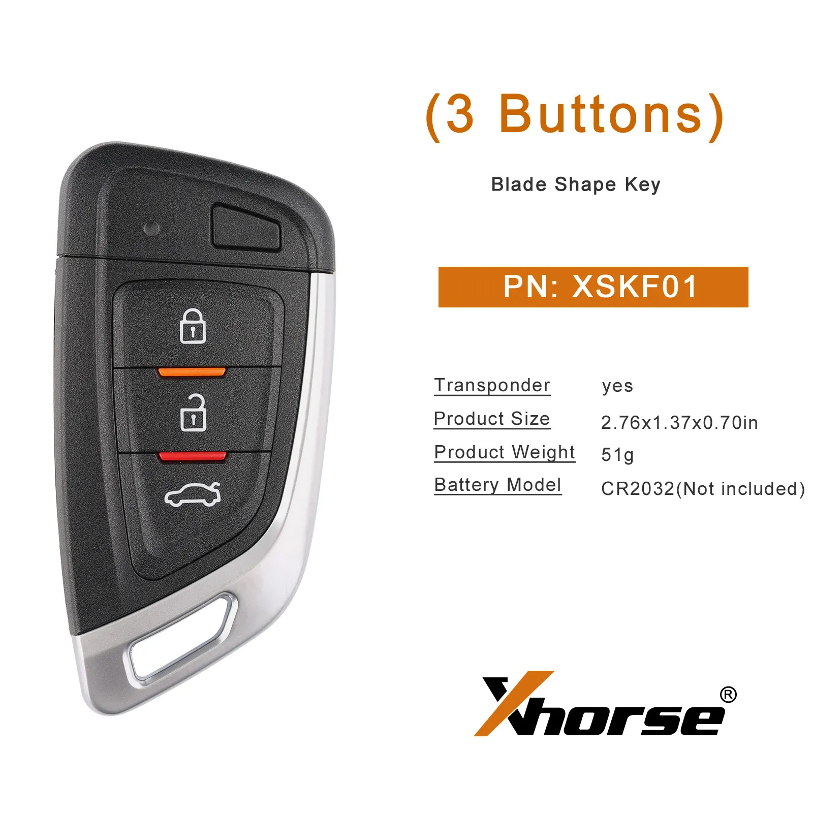 1 / Xhorse XSKF01EN VVDI2/VVDI ̴ Ű    Ʈ  ø Ÿ Ű