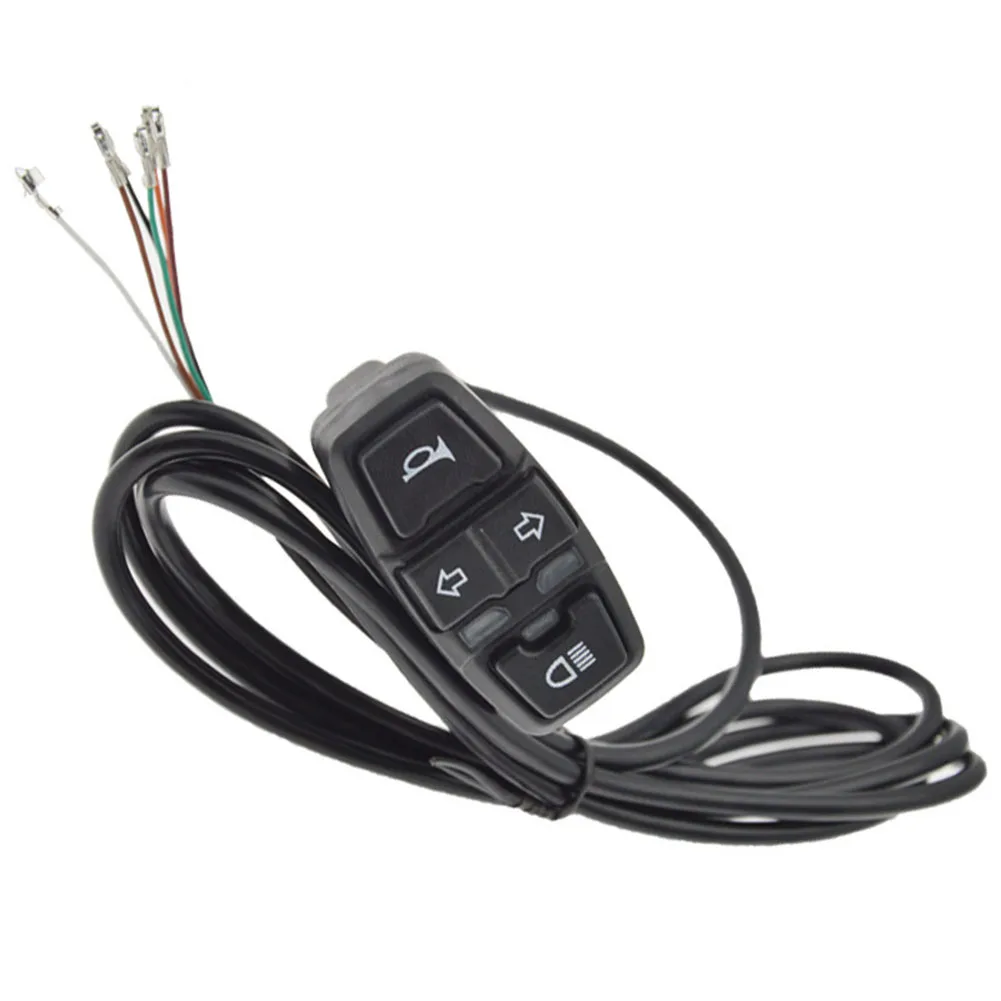 

Advanced Electric Bicycle Control System Incorporates Light Switch Horn Rotary Light Compatible with Most Devices