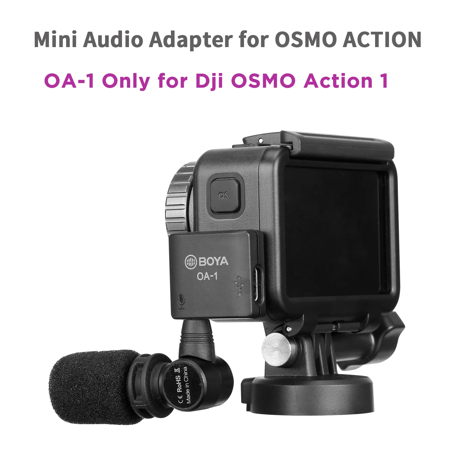 BOYA OA-1 Mini Microfon Audio Adapter with TRS Microphone