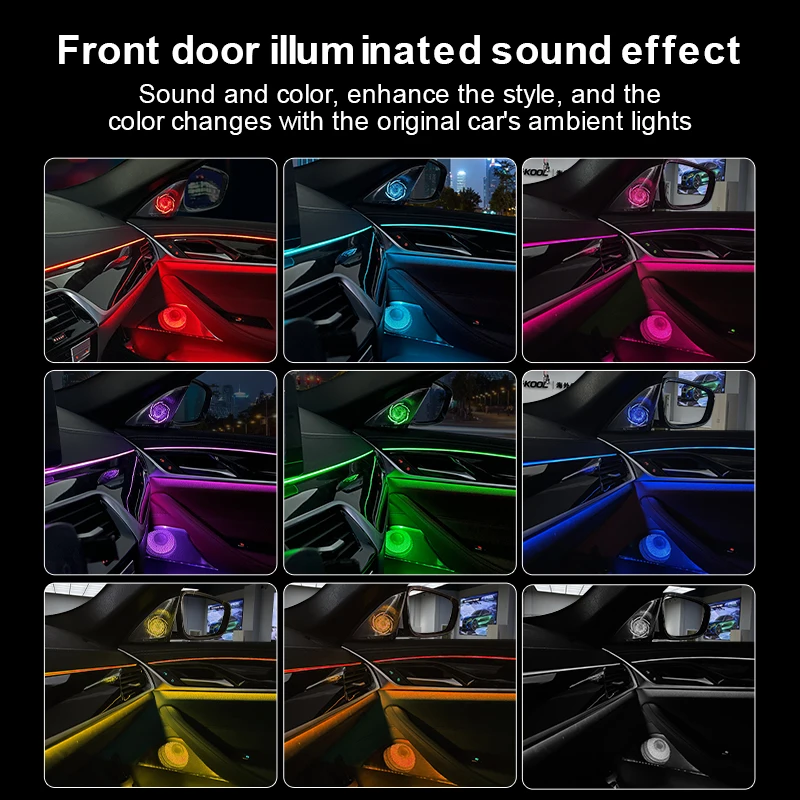 BMW G30 G31 용 조명 커버 오디오 업그레이드 LQ 플러그 앤 플레이 센터 스피커, 트위터 미드레인지 혼 서브우퍼 DSP 앰프