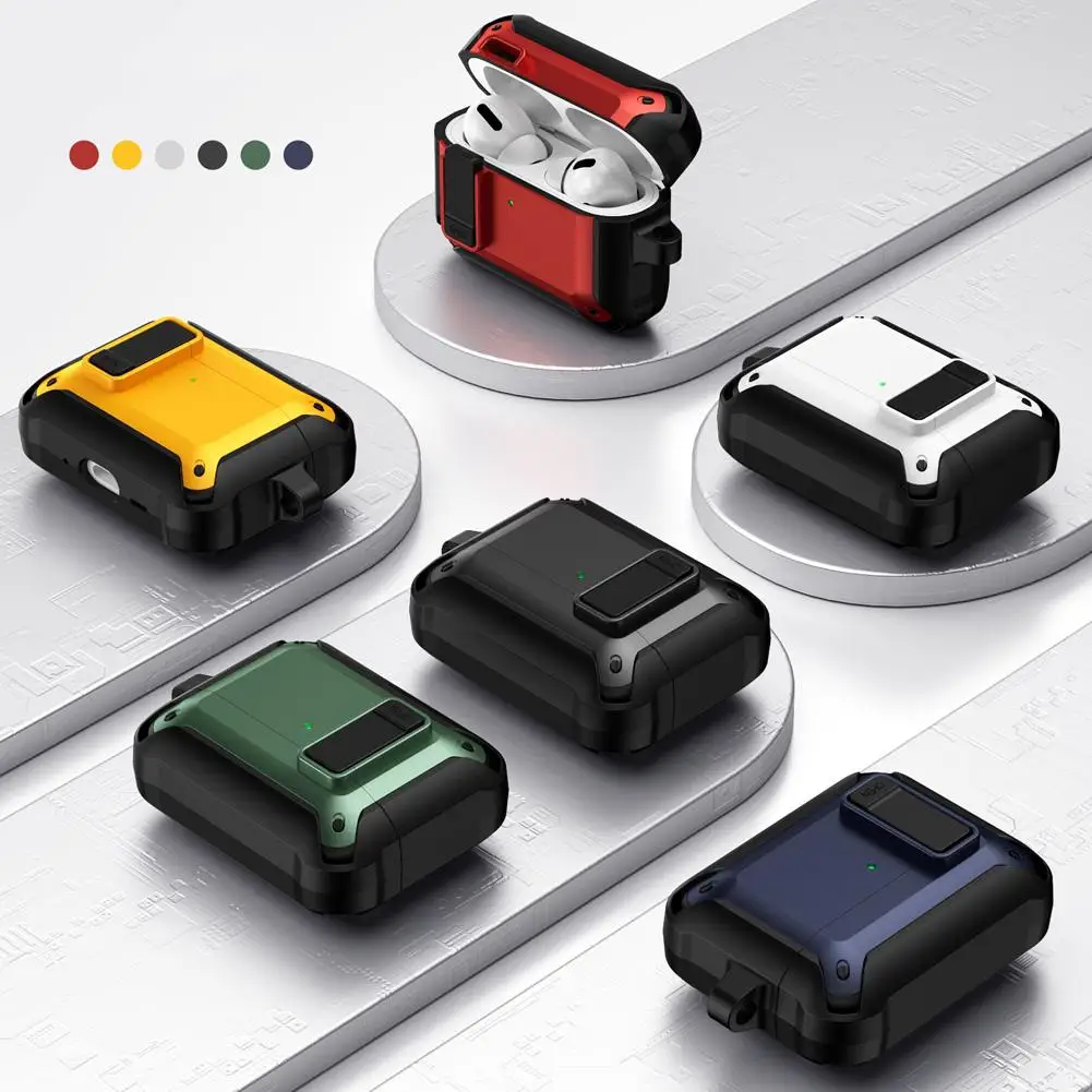 Premium Shockproof Protective Cover with Lock & Carabiner
