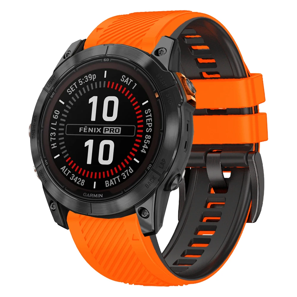 Premium Silicone QuickFit Watch Strap - Universal 22mm & 26mm Band