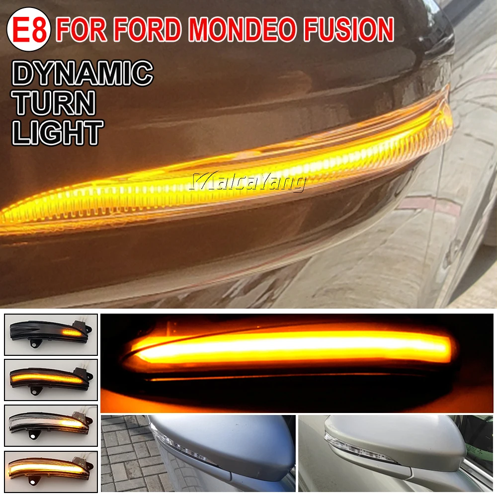 

1 пара, динамические поворотники для Ford Mondeo Fusion 2013-2020