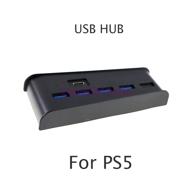 For PS5 USB Hub Adapter 6 Ports USB 3.0 USB A TYPE-C 3.1 Expander Splitter  Super Speed USB HUB 3.0 for PlayStation5 Console