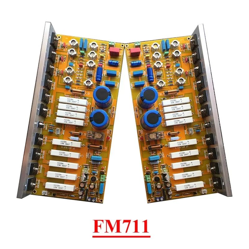 

FM711 Power Amplifier Board RCA Single End Input High Power Sound Exquisite HIFI Audio Amplifier Board