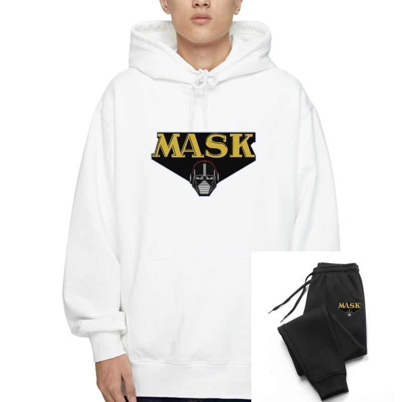M.A.S.K. (Maschera) Mobile Blindato Strike Command Toys Serie Tv Felpa Con Cappuccio Da Uomo Con Cappuccio