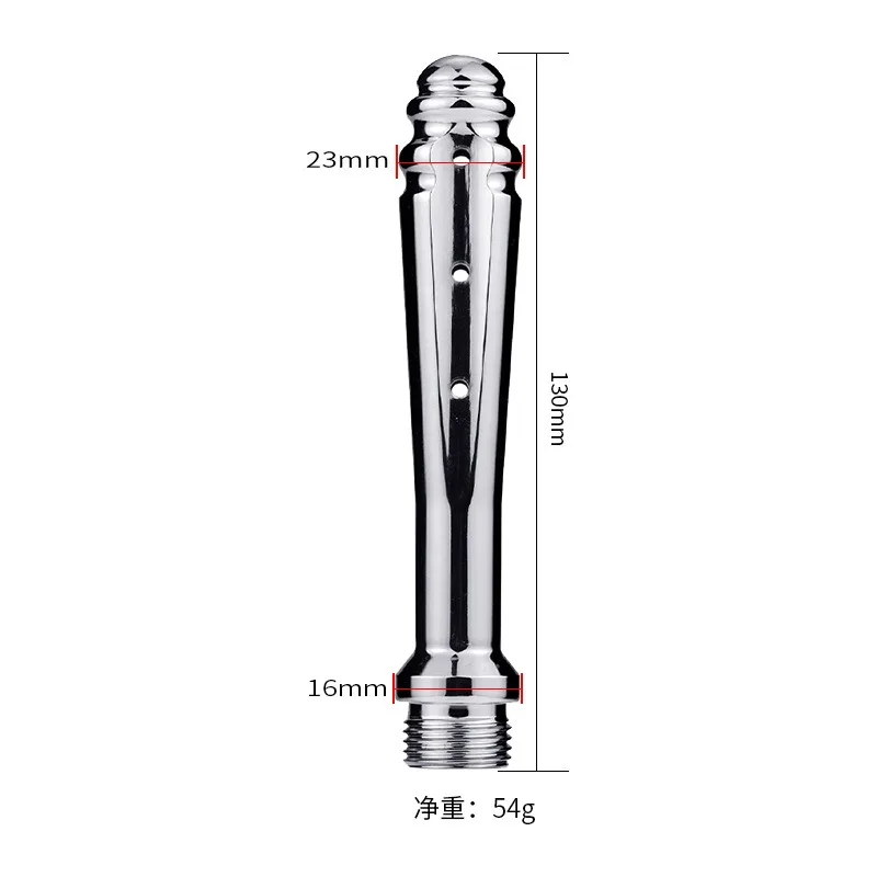7 Holes Side Opening Enema Bidet Anal Douche Shower Cleaning Enemator Metal Anal Cleaner 6