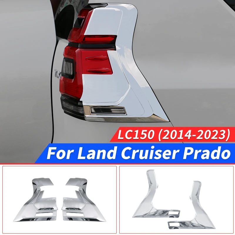 

For 2014-2023 Toyota Land Cruiser Prado 150 Tail lamp cover LC150 Exterior Modification Accessories body kit upgraded Tuning