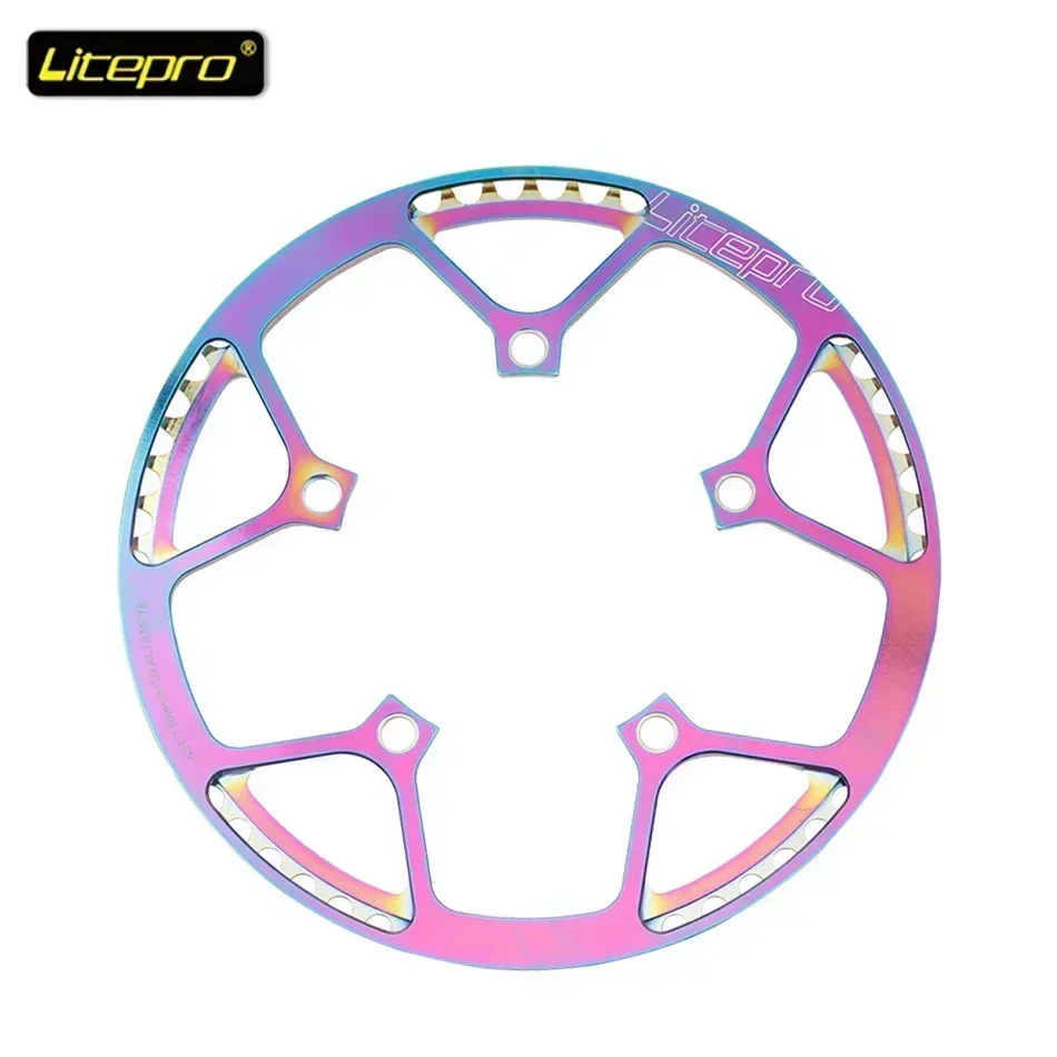 Litepro-自転車クランクセットとチェーンホイール,130 bcd,45t,47t,53t