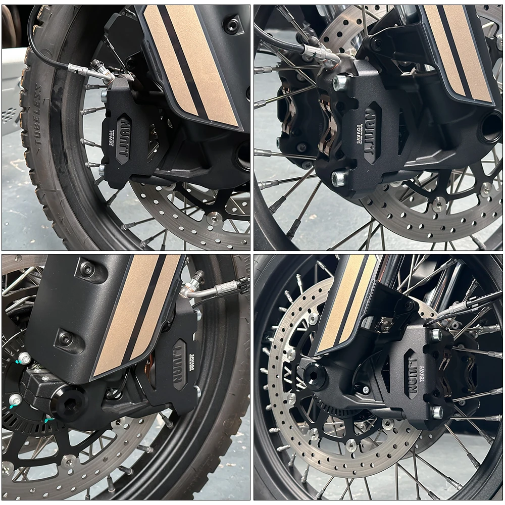 CFMOTO IBEX 800 MT MTX NK 675 SS 800MT-X 675NK 오토바이 휠 디스크 보호대용 프론트 브레이크 캘리퍼 가드 커버
