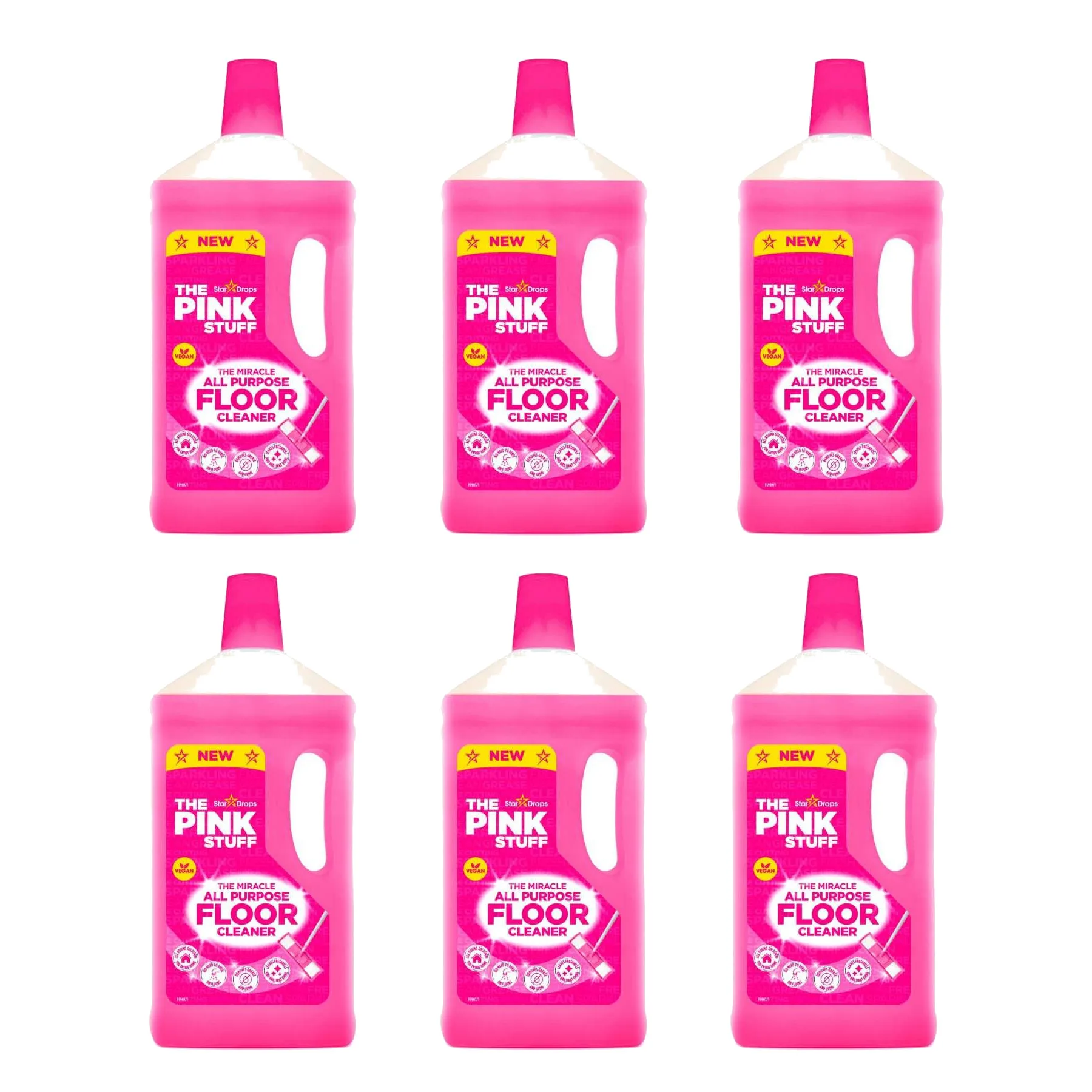 6x Płyn uniwersalny THE PINK STUFF Wielofunkcyjny 1l  z Polski za $18.49 / ~73zł
