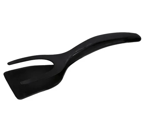 

Multifunctional 2In1 Cooking Tongs Food Clip Non-stick Grip Flip Bread Egg Steak Pancake Omelet Spatula Barbecue Kitchen Tools