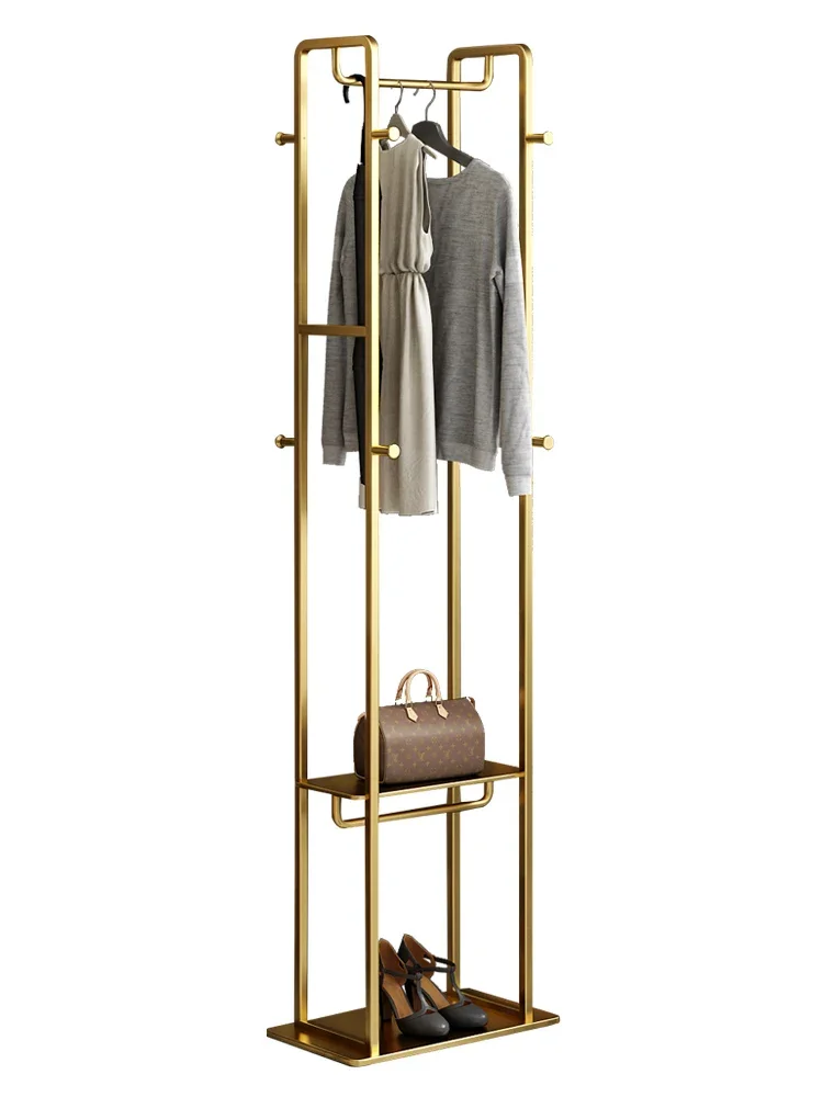 

Simple Modern Floor Coat Rack Bedroom Hanger Clothes Hanger Light Luxury Living Room Creative
