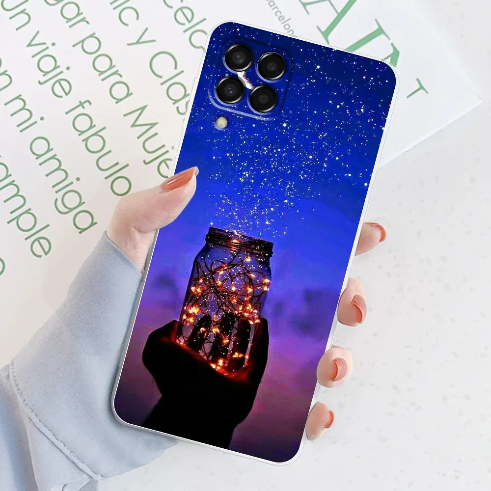Wishing Bottle Transparent Silicone Back Bumper Case