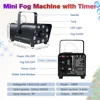 Newest Mini Disco Fog Machine with Timer Wireless Smoke Generator for Halloween Holiday 500W Dj Disco Stage Indoor Smoke Machine 2