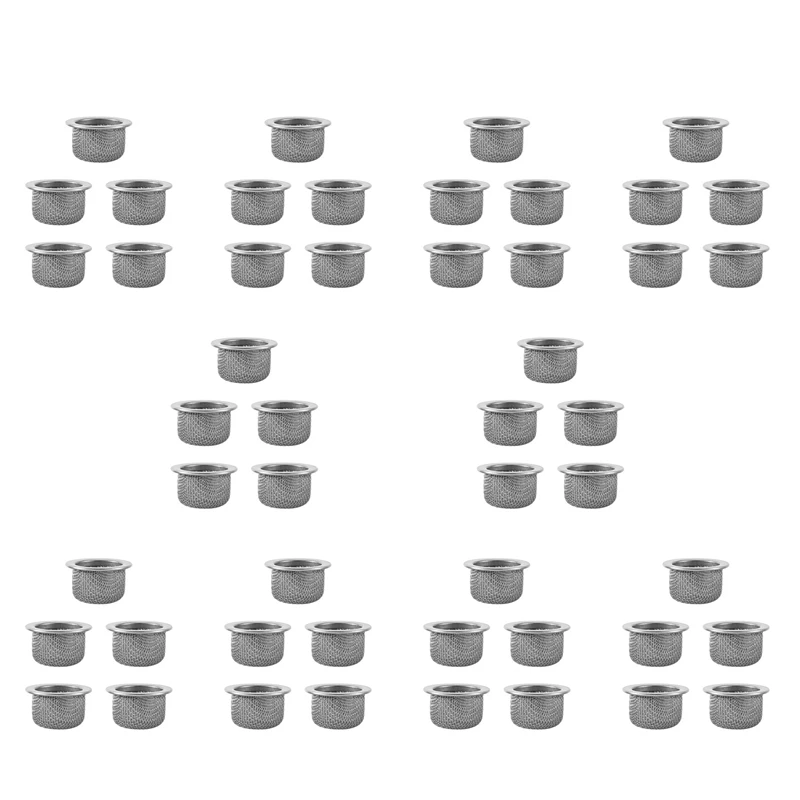 

Premium Double Screen Filter For Cocktails Smoker, Washable Stainless Mesh Screen Filter Bowl For Whiskey Smoker 50Pcs