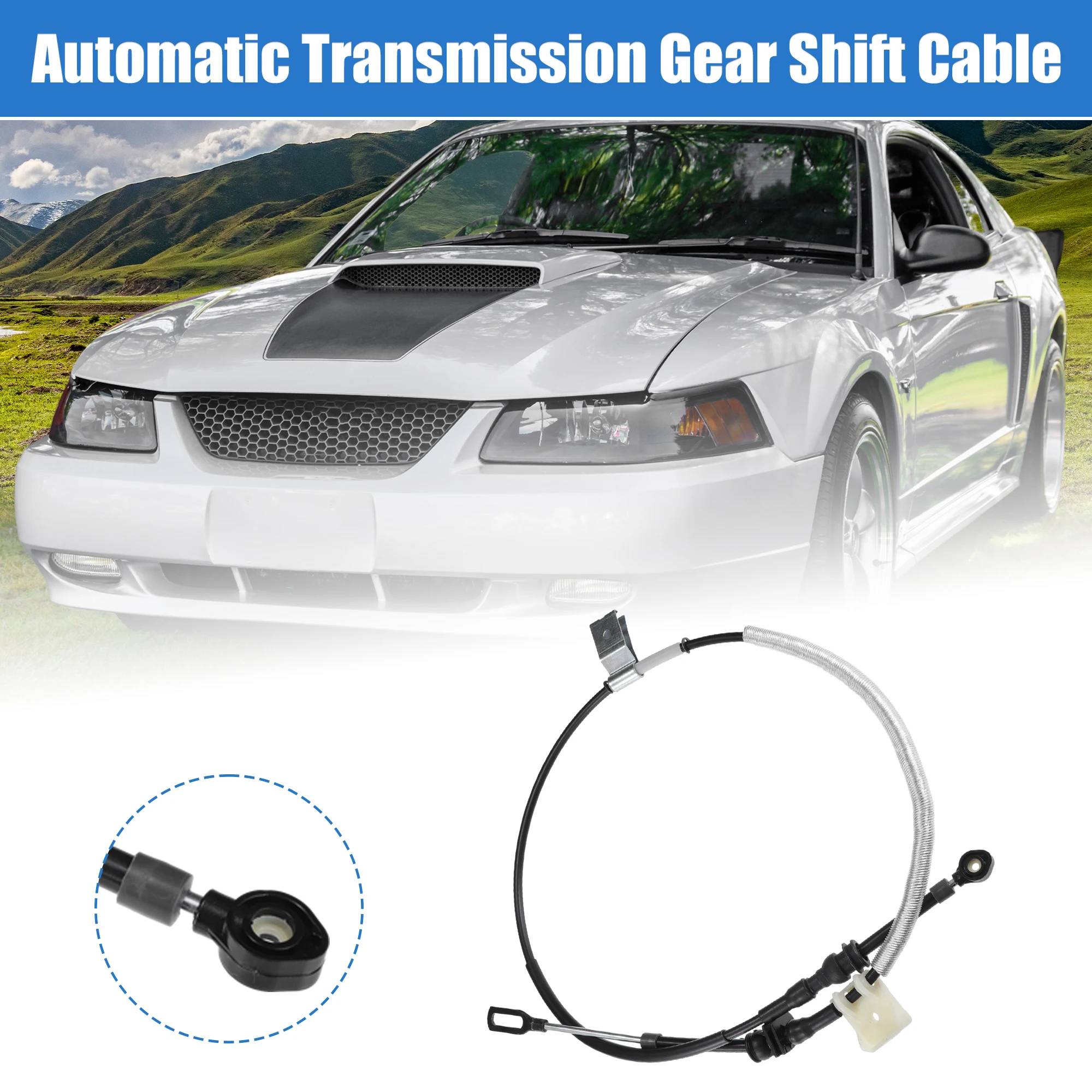 Car Automatic Transmission Gear Shift Cable X Autohaux For Ford Mustang 1999 2000 2001 2002 2003 2004