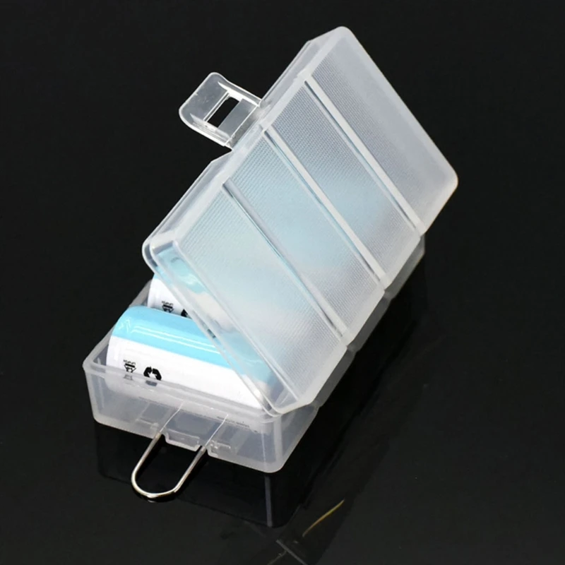 CR123 16340 Battery Case Durability Portable AntiShock Storage Box for 16340/CR123 Battery Holder for Travel Outdoor Use