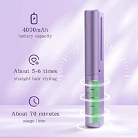 Hair Straightener Comb Adjustable 3-speed Anti-scald Design Hair Comb for Various Hair Style Design 2
