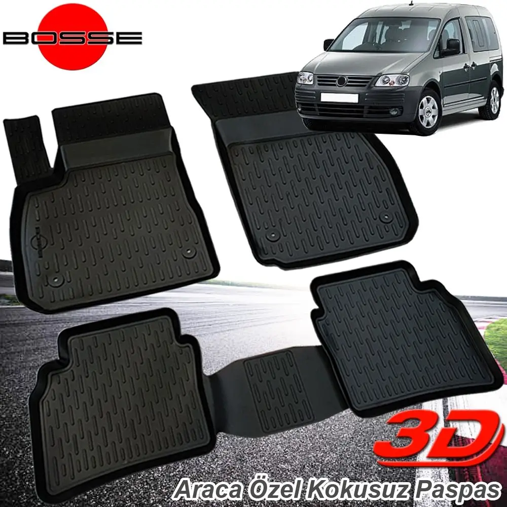 Per Vw Caddy Mat 3D Pool 2004 2011 Bosse