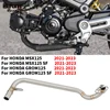 For Honda GROM125 MSX125 SF GROM 125 2021 2022 2023 Motorcycle Connection Original Muffler Exhaust Espace Moto Front Link Pipe