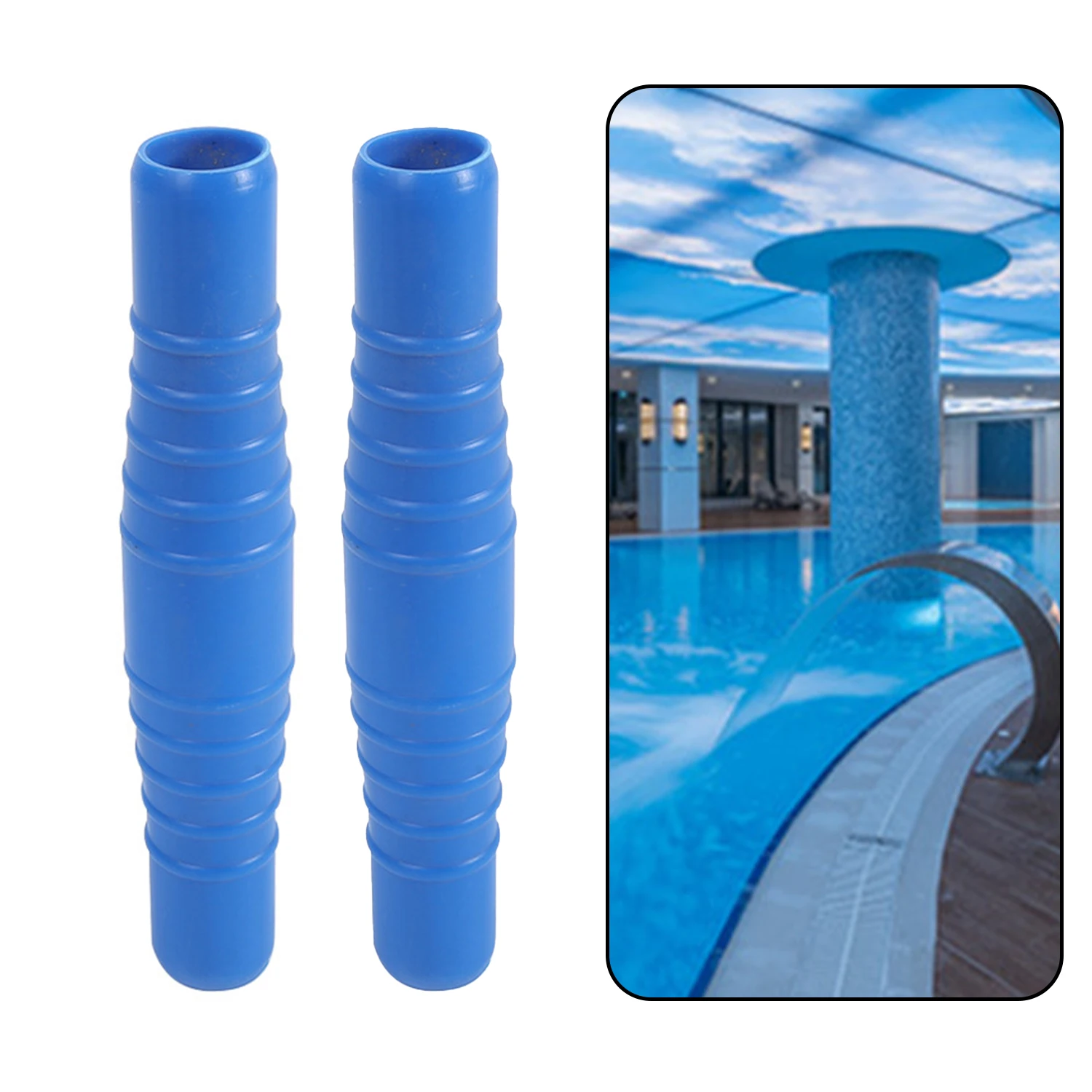 PVC Pool Hose Coupling 1/2pcs For 1-1/4" And 1-1/2" Filter Connection Hoses Swimming Pool Vacuums Cleaning Accessories pool pump replacement hose swimming pool accessory pool hose coupling
