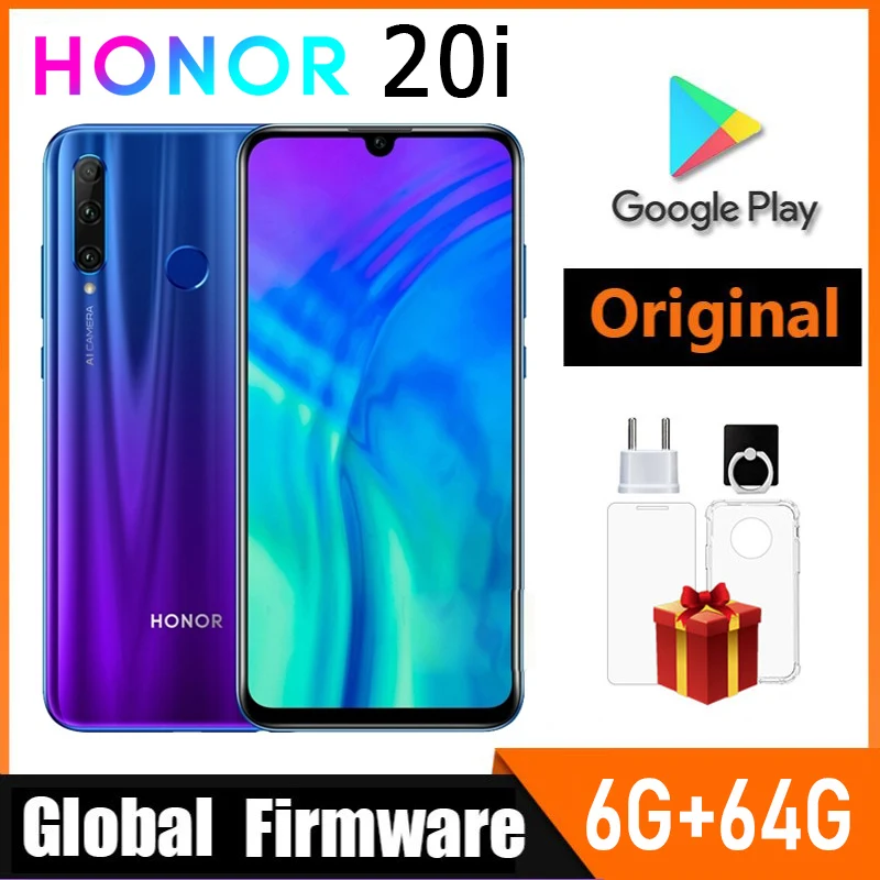HONOR 20i smartfon 6/64GB za $41.39 / ~172zł