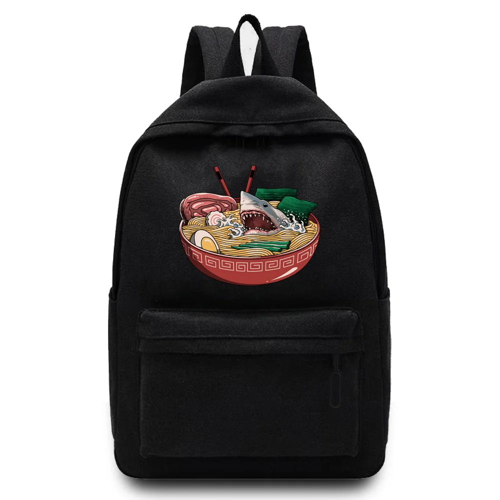 lona de alta escola saco casual japão padrão impresso homens mochila leve ombros portátil mochila unissex mochila esporte