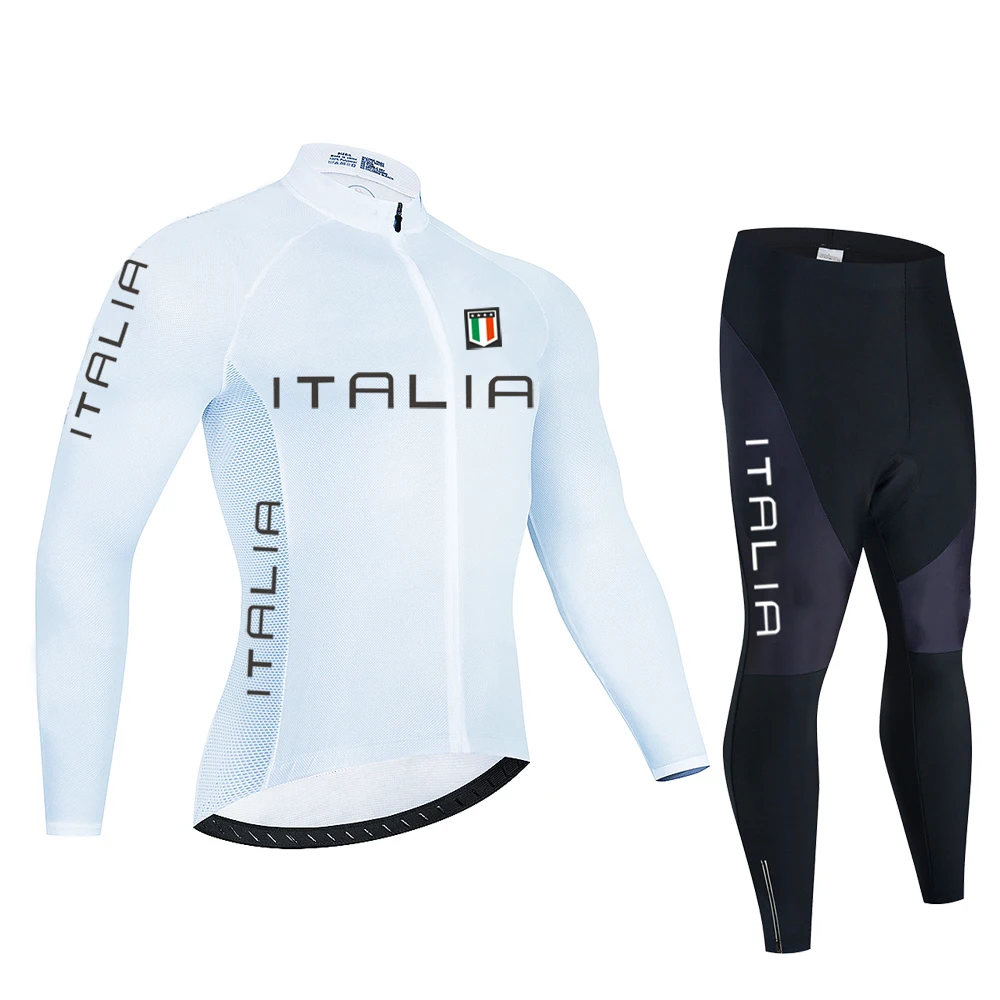 Cycling Team Men's Cycling Jersey Long Sleeve MTB Cycling Clothing Men's Spring And Autumn Long Sleeve Mountain Bike Clothing 2