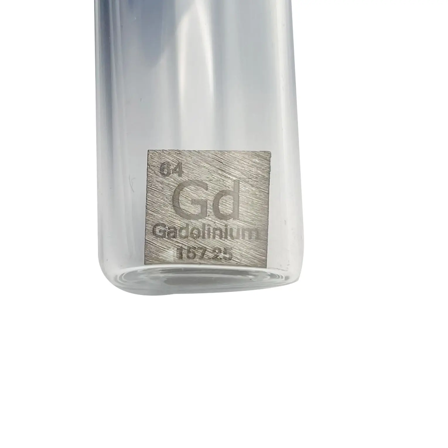

1" Element Cube Gadolinium 25.4mm Density Cubes for Periodic Table Collection High Purity Element Collections (1", Gadolinium）