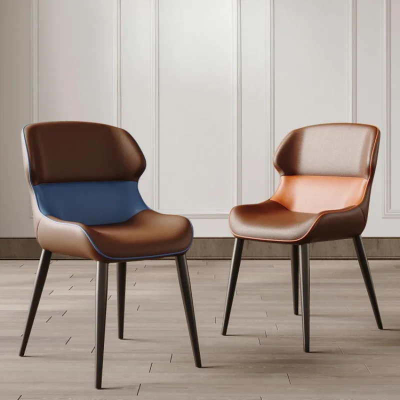 

Accent Modern Dining Chairs Hotel Nordic Designer Throne Luxury Dining Chairs Conference Sillas Cocina Home Furniture YQ50DC