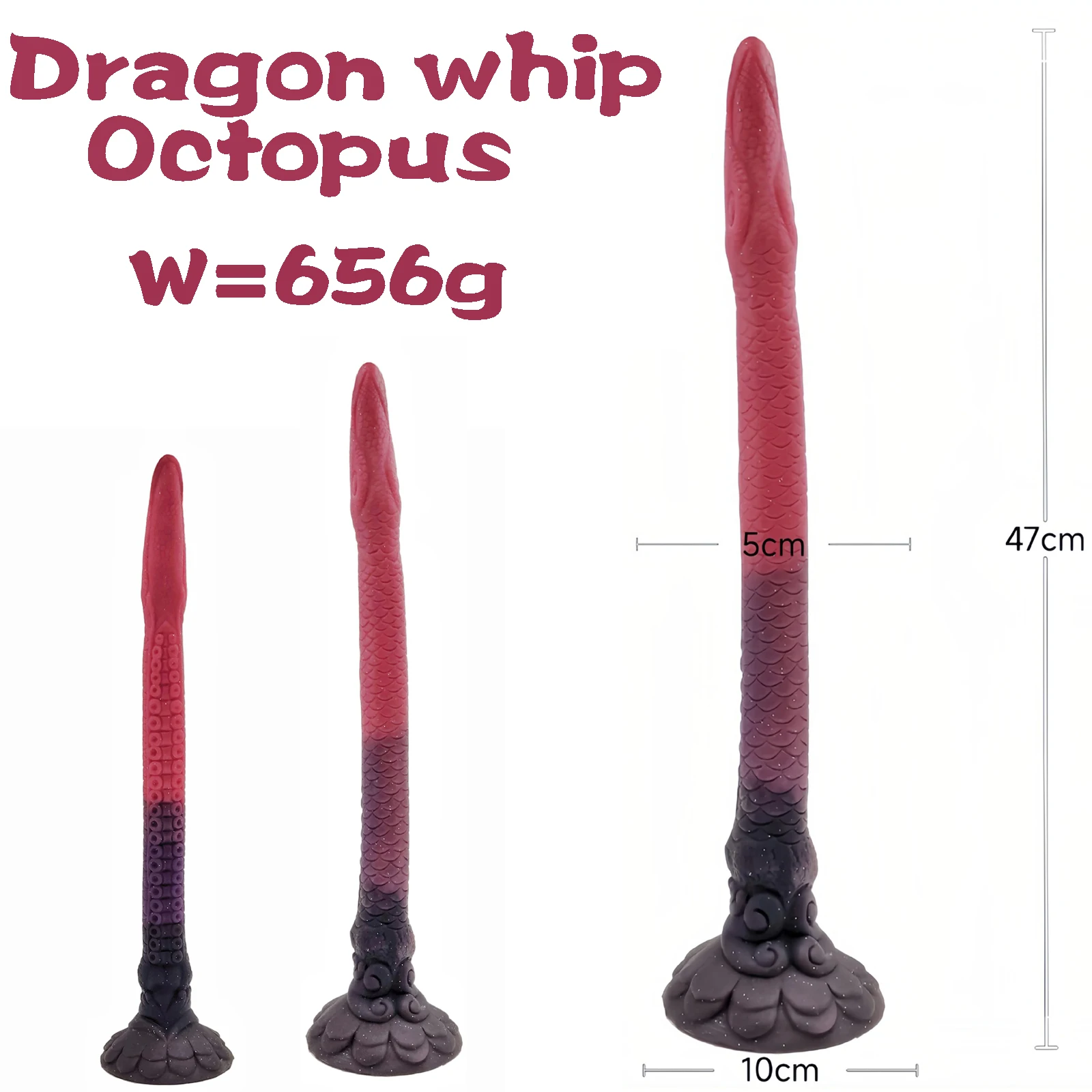 Dildo Realista Polvo com Ventosa Tentacle Strong