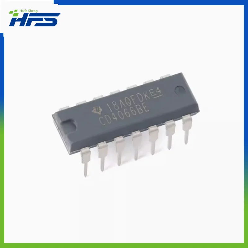 

5pcs New original CD4066BE PDIP-14 4-channel analog switch chip