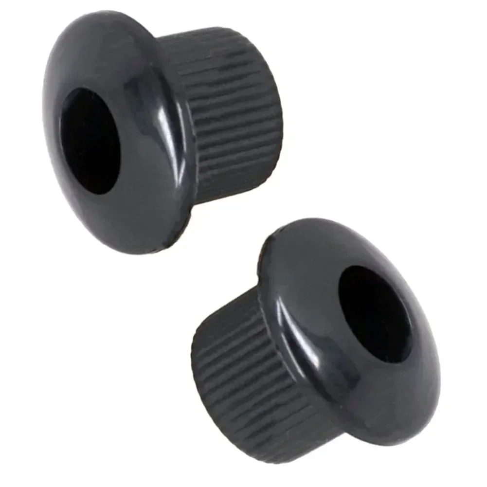 10MM Metal Tuner Bushes Ferrules Nuts For Vintage Guitar Machine Heads Tuners Guitar Tuning Peg Bushings Adapter Ferrules 6 Pcs