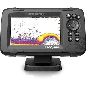 Lowrance Hook Reveal 5 Inch Fish Finders with Transducer, Fish Finders Depth Finders Marine Electronics