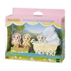Sylvanian Families Darling Ducklings Baby Carriage Set Animal Toys Dolls Girl Gift New in Box 5601 2