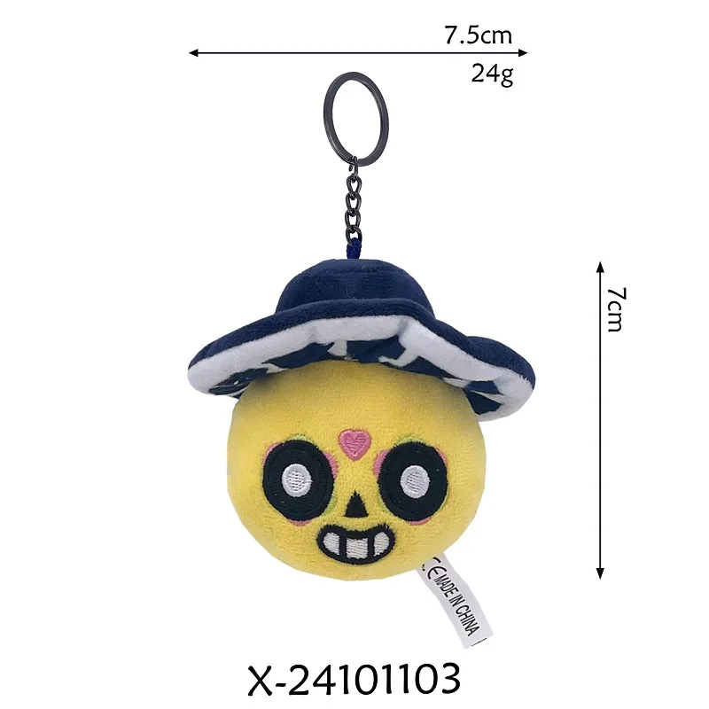 10cm cartoon Supercell Spike Plush Toy Keychain Cotton Pillow Dolls Cute Game Character s Game Peripherals 6