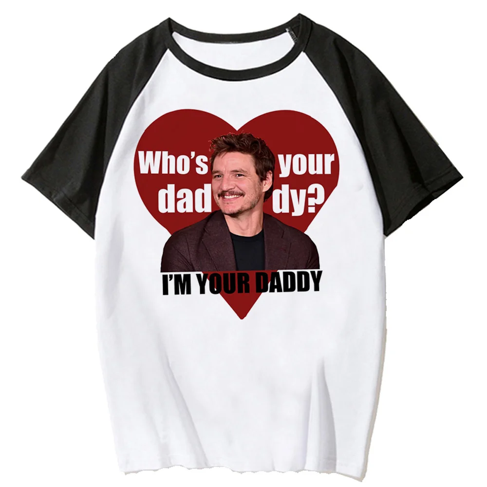 Pedro Pascal top women summer t shirt girl graphic clothes999_voghion.com
