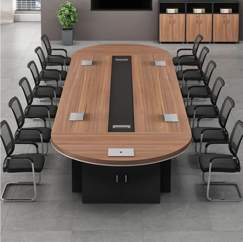 Conference Table Simple Modern Large And Small Office Furniture Negotiation Table Office And Chair Combination