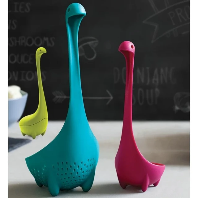 Mama Nessie The Loch Ness Monster Colander Ladle