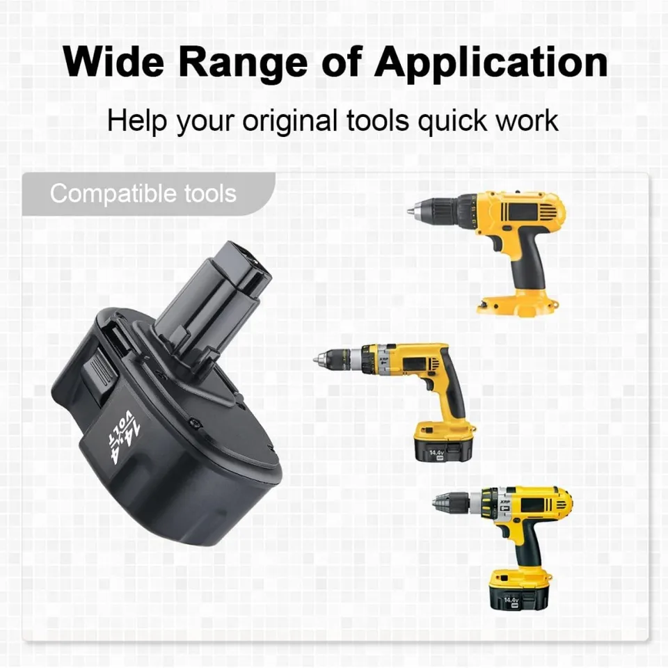 3.6Ah 14.4V DC9091 Battery Compatible with Dewalt 14.4V XRP Battery DW9091  DW9094 DE9038 DE9091 DE9092 Cordless Power Tools - AliExpress 44