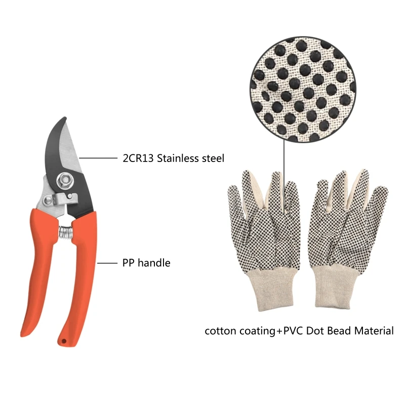 

Stainless Steel Garden Hand Tool Planting Garden Tool Set with Ergonomic Handle for Garden Lover Transplanting