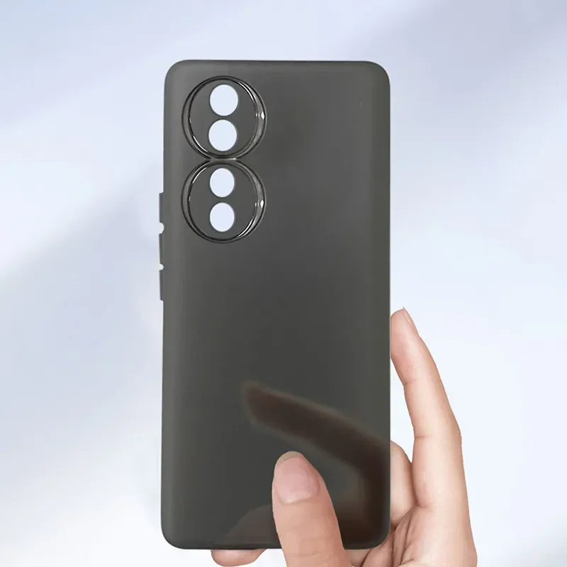 Ultra Thin Transparent Matte Silicone Case - Soft Slim Back Cover Shell, Candy Color TPU