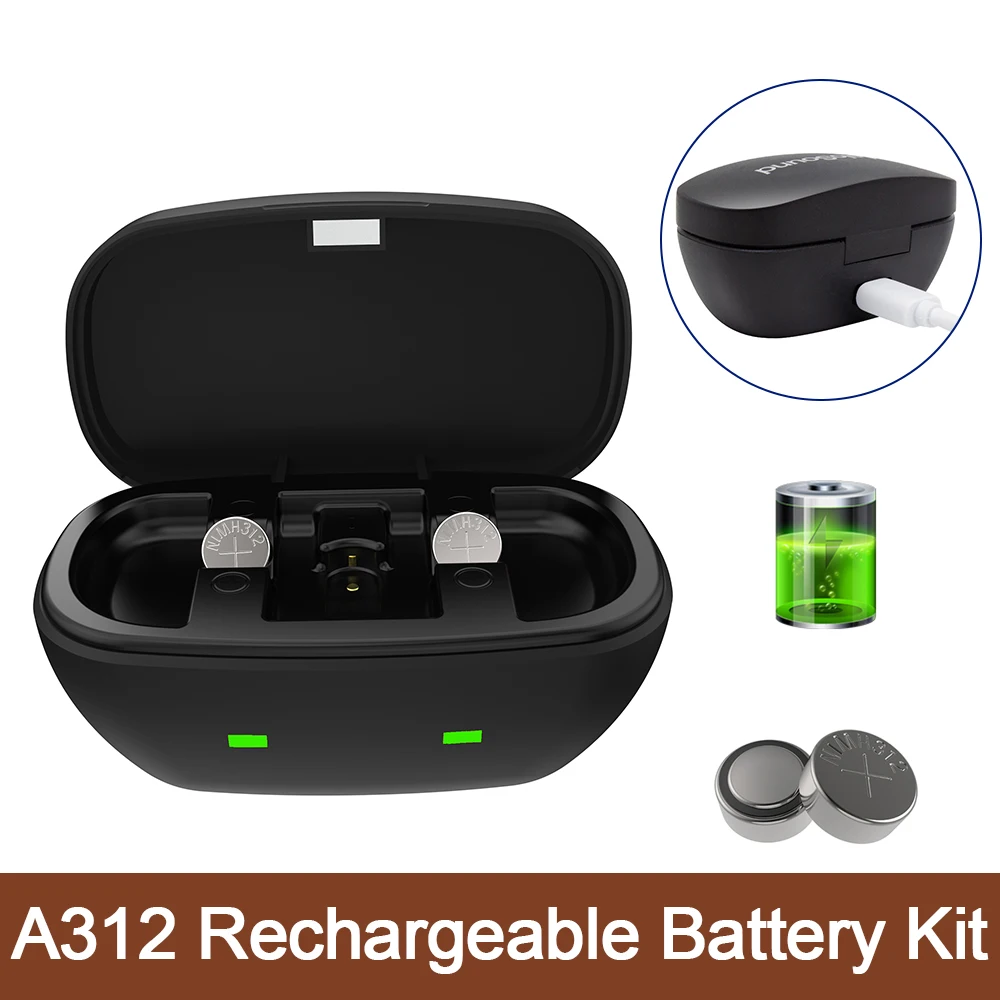 A312 rechargeablebattery for hearing aid batteries 312 312a a312 pr41